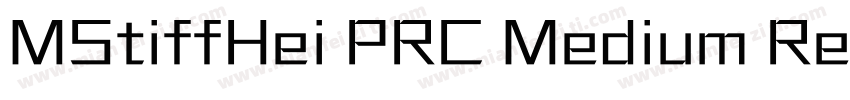 MStiffHei PRC Medium Regular字体转换